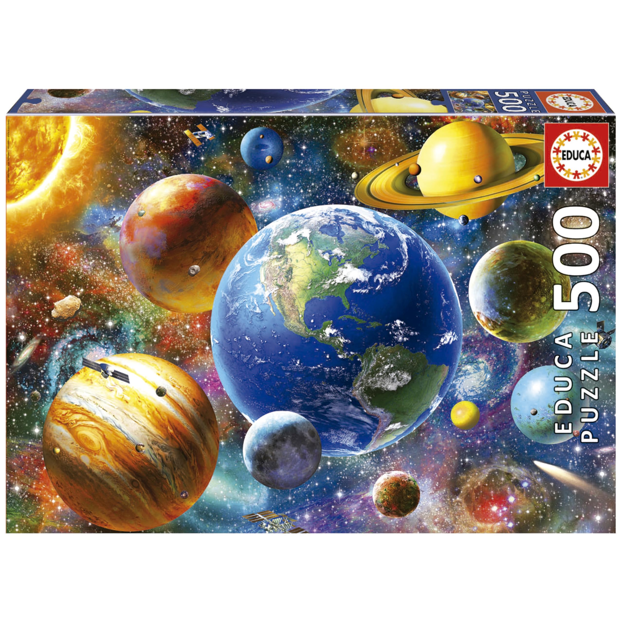 educa-sonnensystem-puzzle-500-teile-planeten-48x34-cm image 1