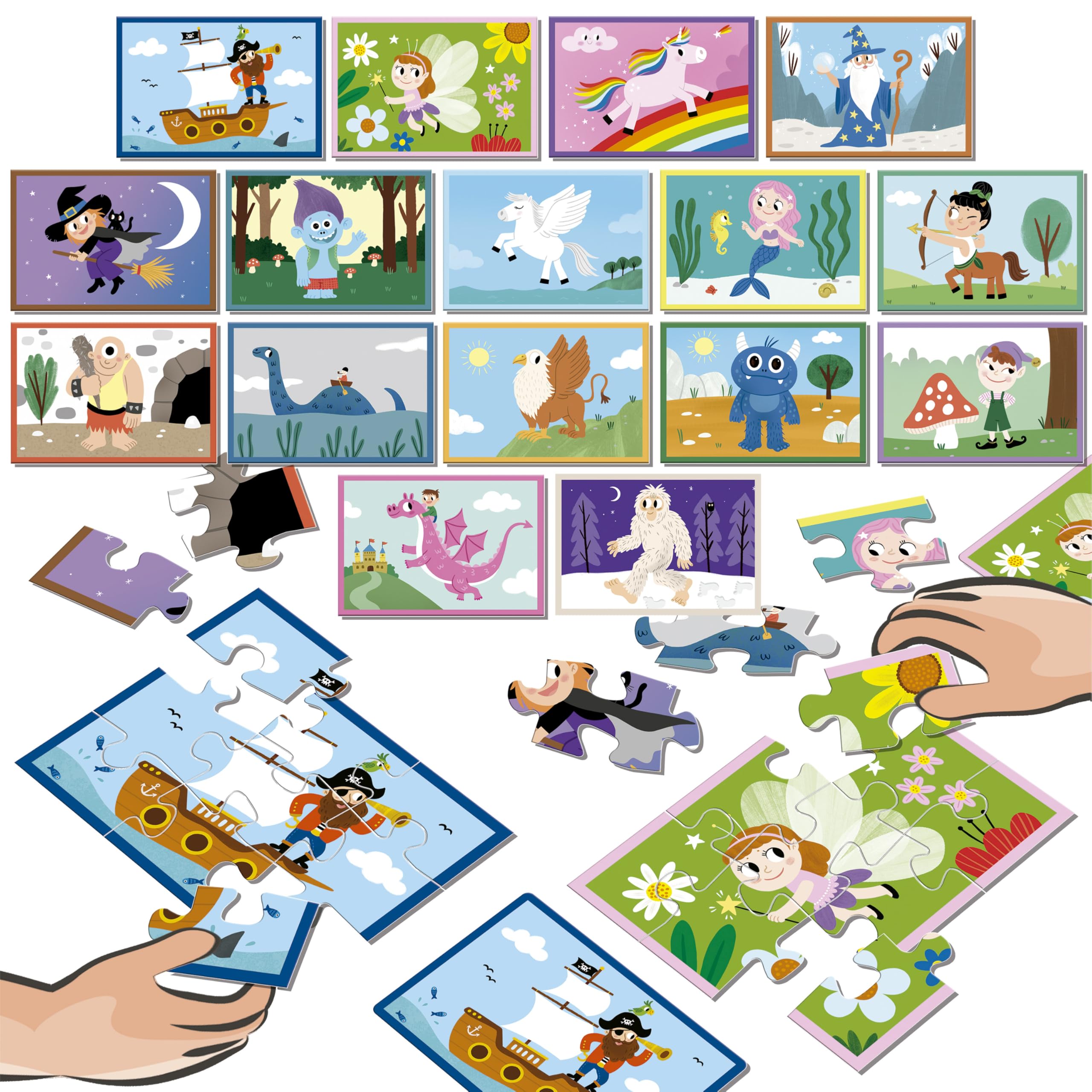 educa-puzzle-battle-miscellaneous-spiel-ab-4-jahren image 2