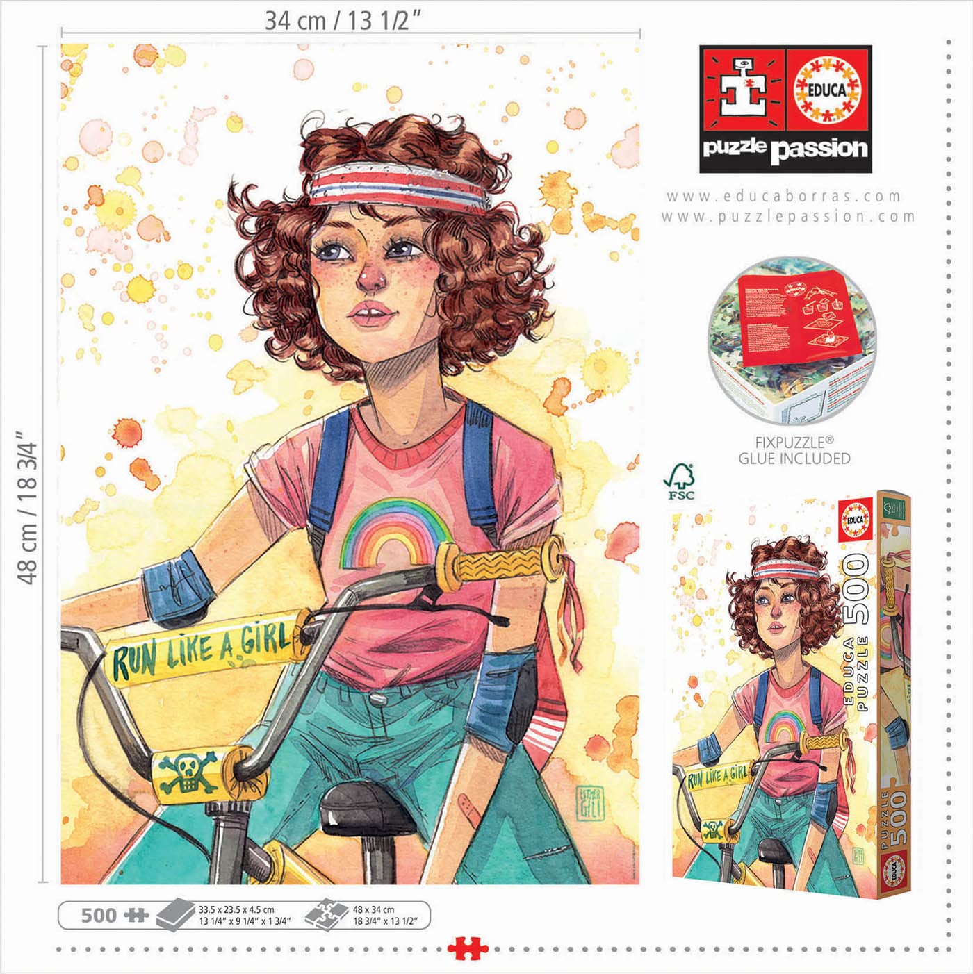 educa-run-like-a-girl-500-teile-puzzle-portr-t-ab-11-jahren image 3
