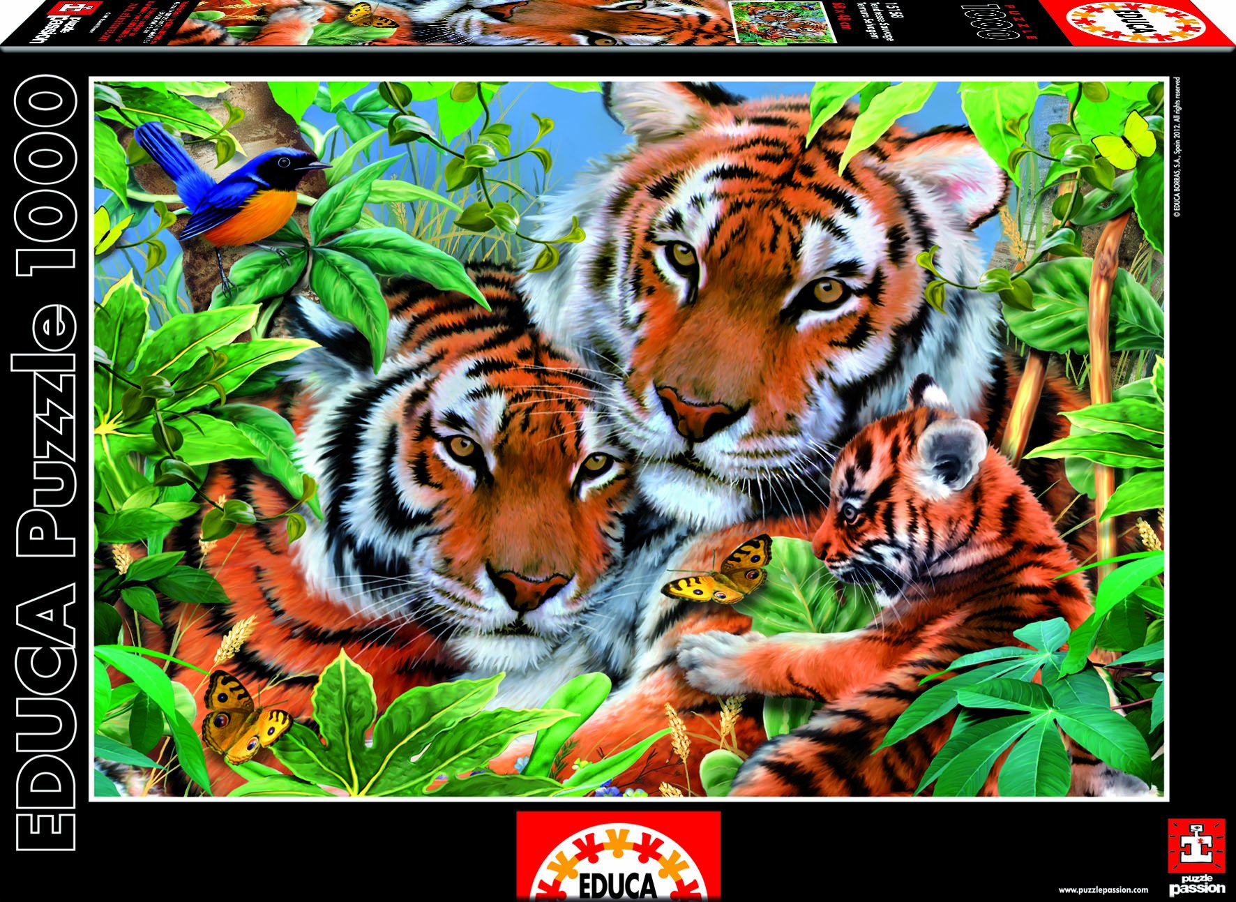 educa-15158-wilde-z-rtlichkeit-puzzle-1000-teile image 1