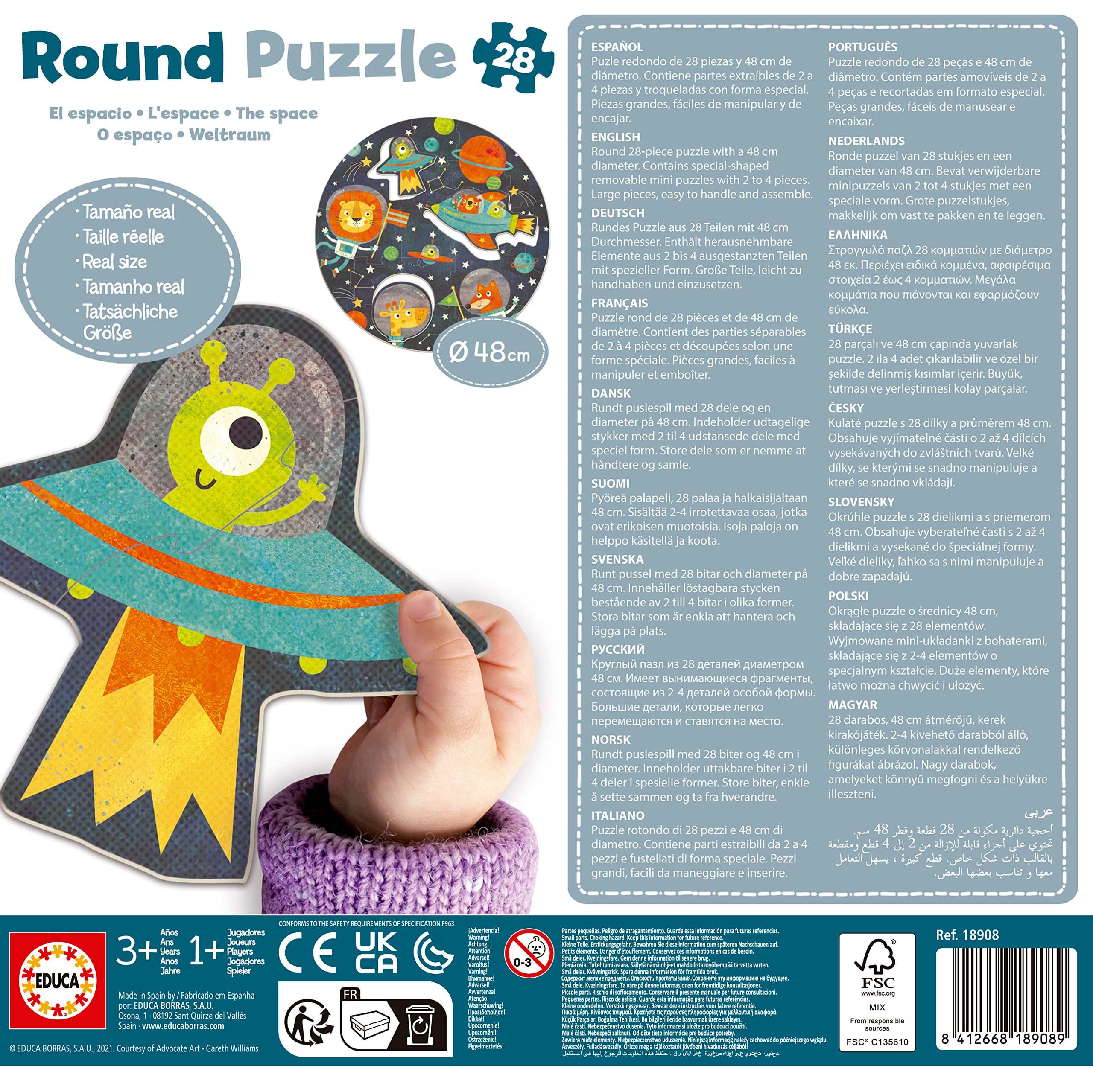 educa-weltraum-rundpuzzle-28-teile-ab-3-jahren-48-cm image 6