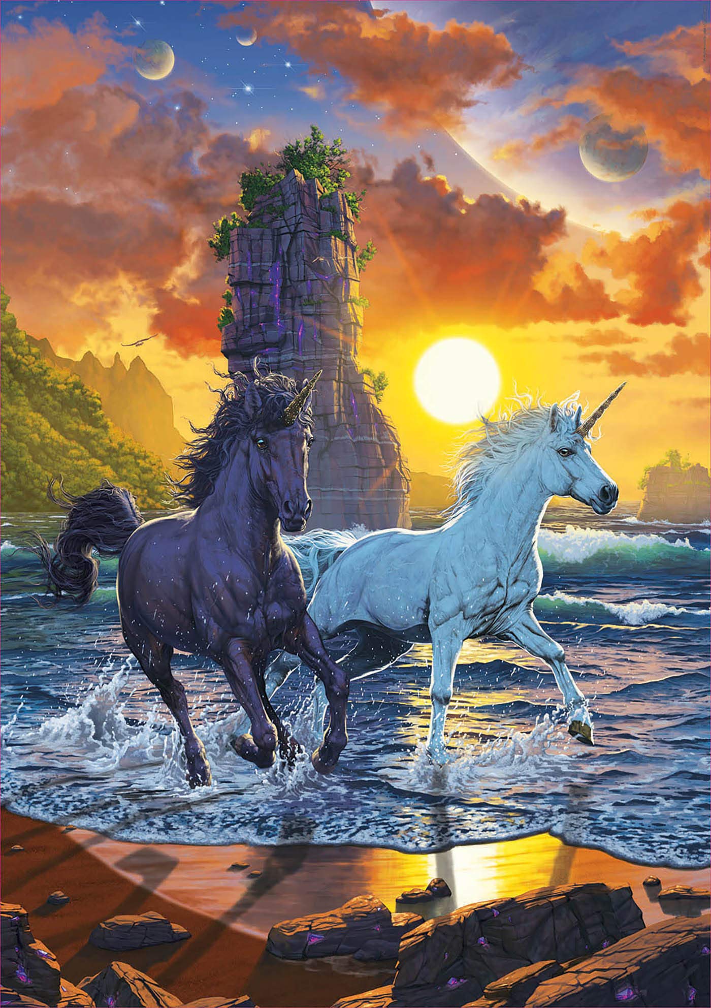educa-unicorns-1000-teile-puzzle-einh-rner-vincent-hie image 2
