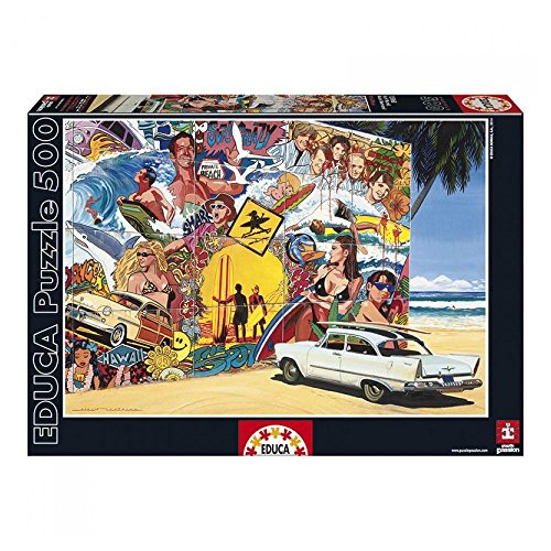 educa-15968-surf-alain-bertrand-500-teile-puzzle-meer image 3