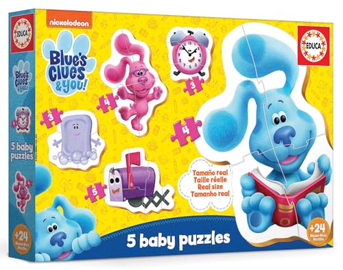 educa-blue-s-clues-19397-5-in-1-baby-puzzle-ab-2 image 8