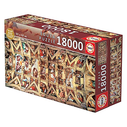 educa-sixtinische-kapelle-16065-18000-teile-puzzle image 2