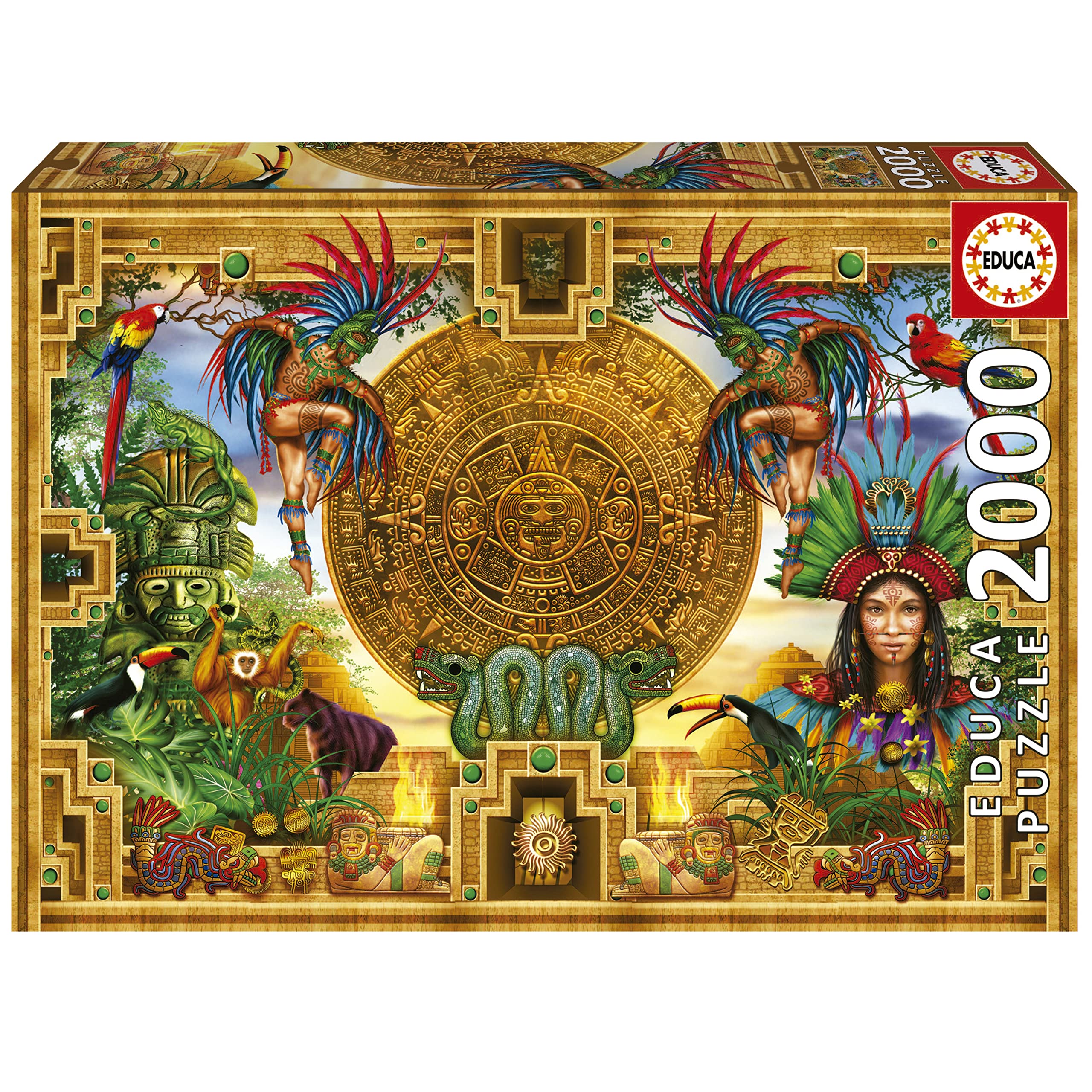 educa-azteken-puzzle-2000-teile-maya-motiv-96x68-cm image 1