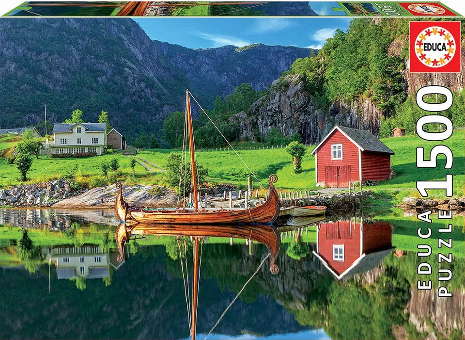 educa-18006-wikingerschiff-puzzle-1500-teile-85x60-cm image 1