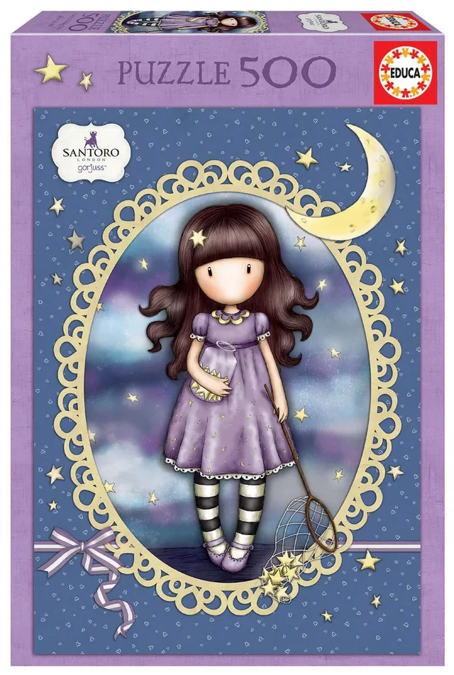 educa-santoro-gorjuss-catch-a-falling-star-puzzle-500-teile image 1