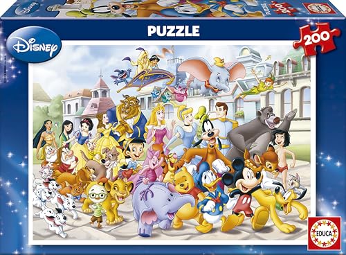 educa-disney-parade-puzzle-200-teile-ab-6-jahren-mickey-maus image 7