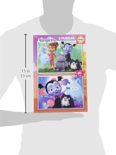 educa-vampirina-puzzle-2x20-teile-kinder-ab-3-jahre image 5