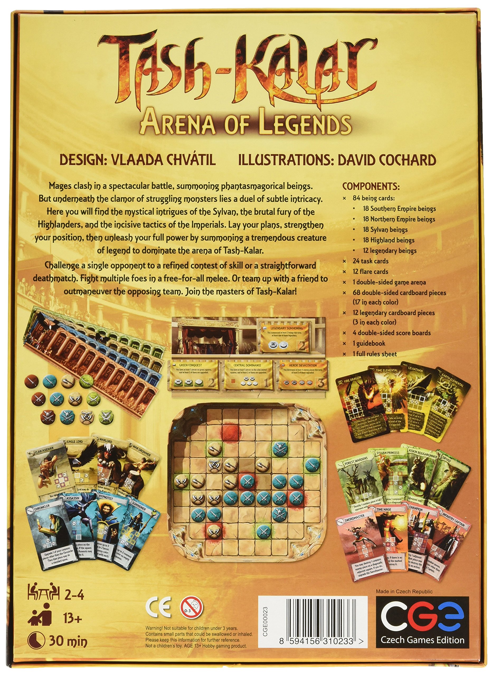 cge-tash-kalar-arena-of-legends-brettspiel-2-4-spieler image 3