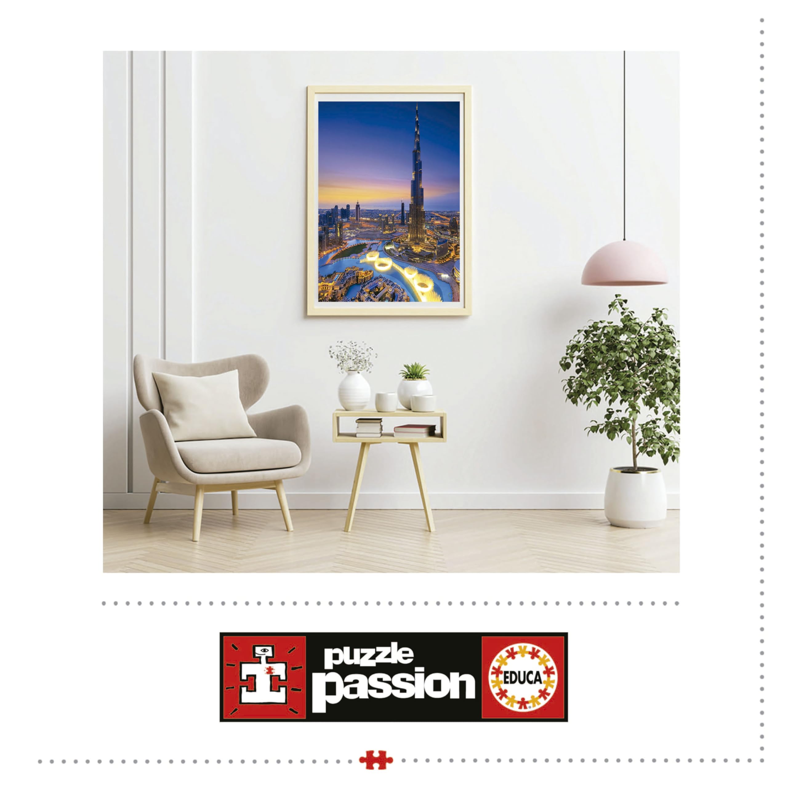 educa-burj-khalifa-19642-puzzle-1000-teile-dubai image 4