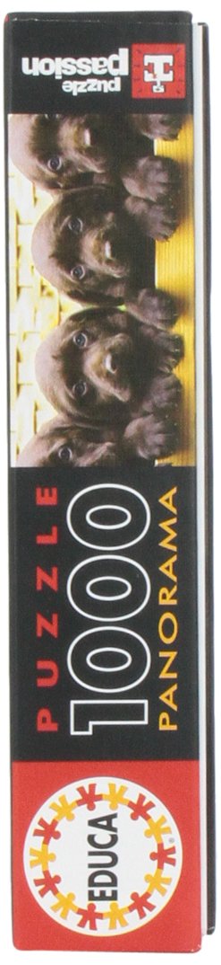 educa-panorama-welpen-puzzle-500-teile-hunde-motiv image 3