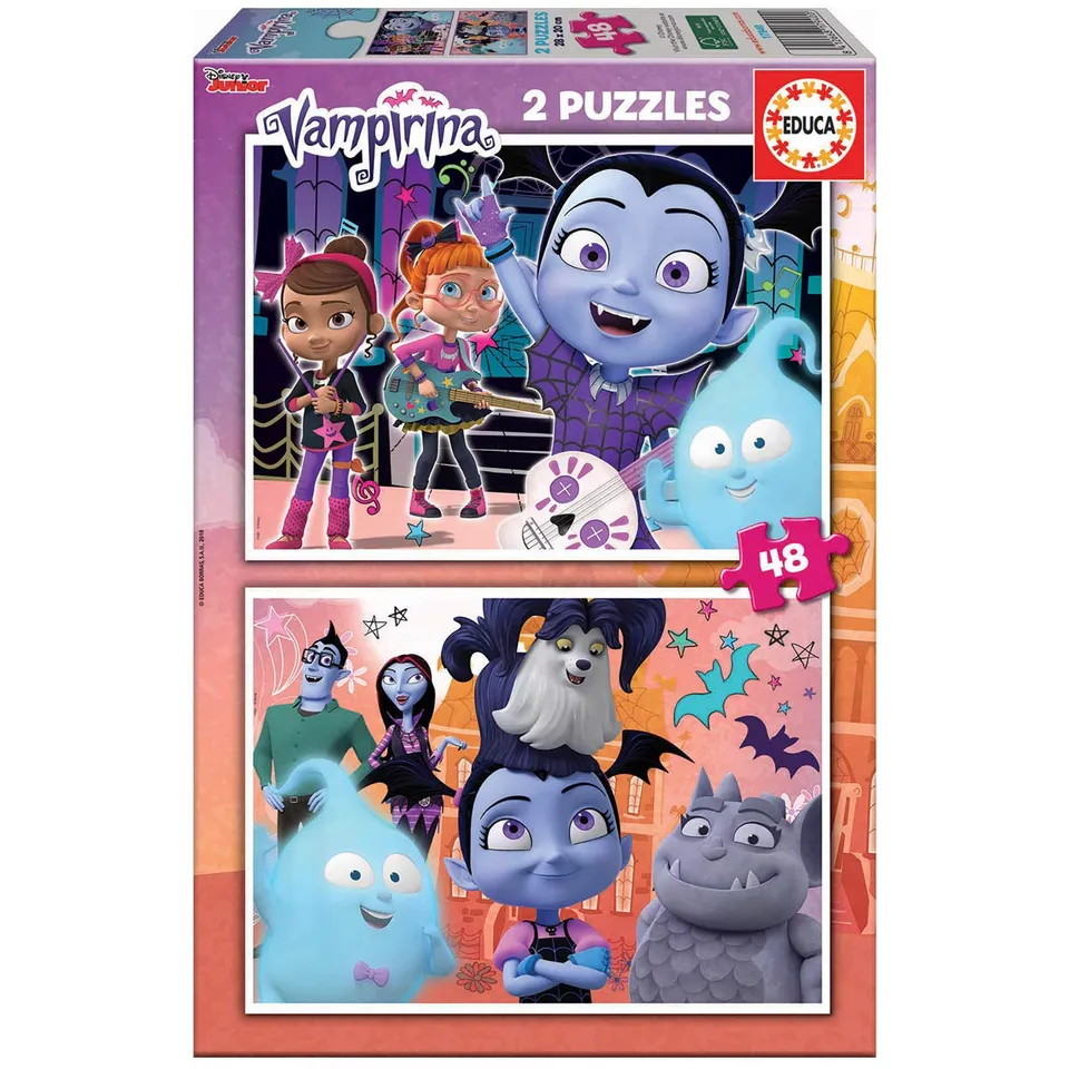 educa-vampirina-kinderpuzzle-2x48-teile image 1