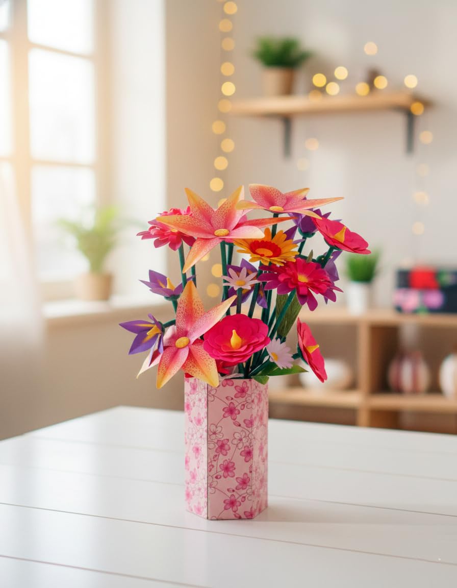 educa-floral-art-strau-wilder-blumen-bastelset-19-blumen image 7