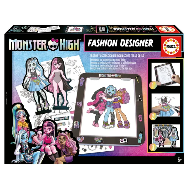 educa-monster-high-designtafel-bastelset-ab-5-jahren image 1