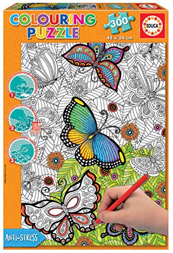 educa-17089-all-good-things-puzzle-300-teile-zum-ausmalen image 3