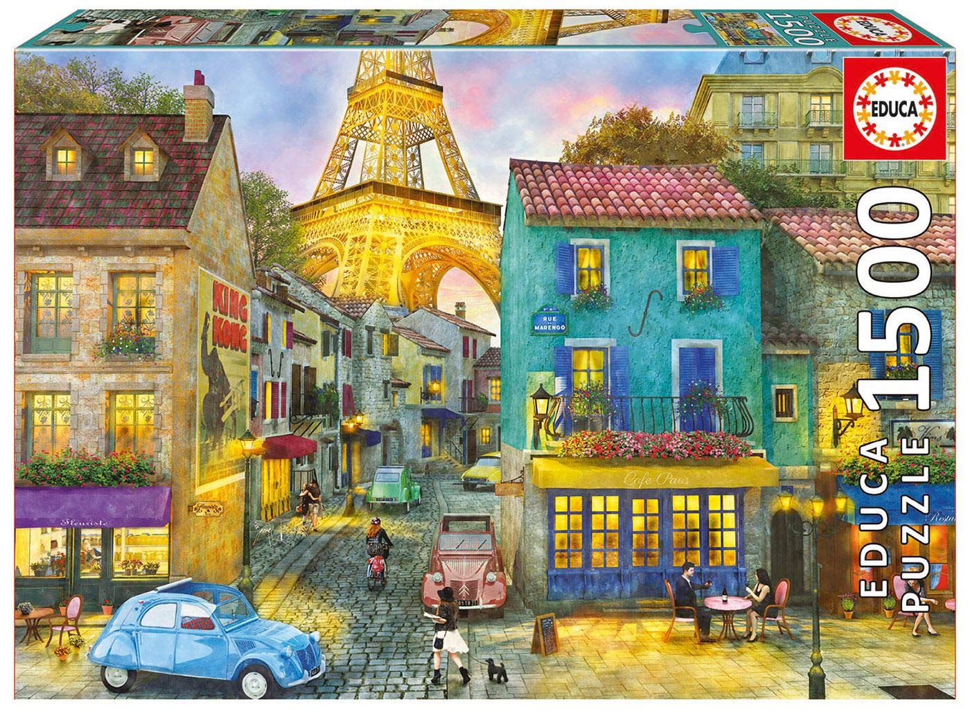 educa-paris-streets-1500-teile-puzzle-stadtmotiv-85x60-cm image 1
