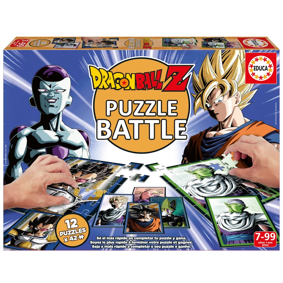 educa-puzzle-battle-dragon-ball-brettspiel-12x42-teile-ab-7-j image 1