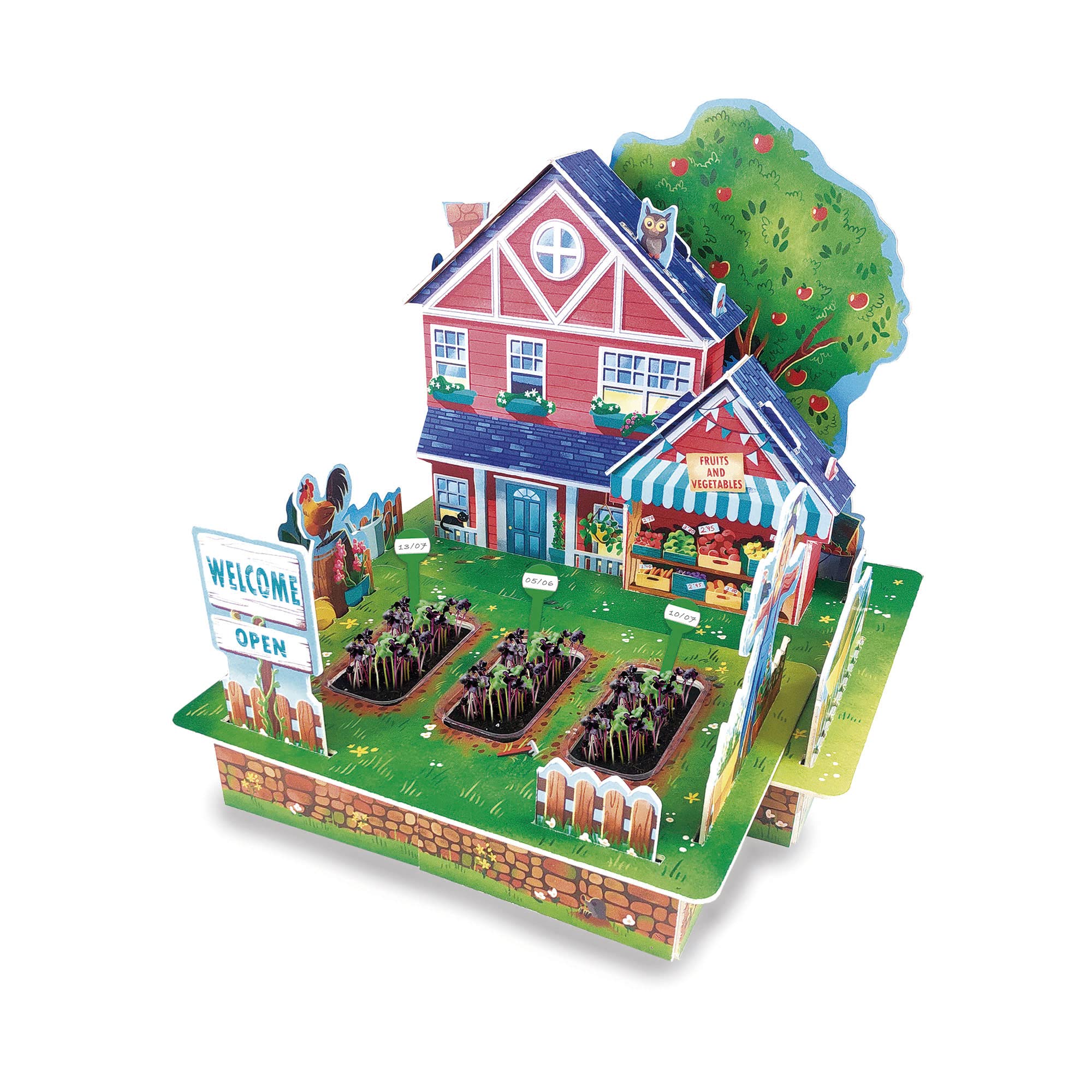 educa-3d-dream-garden-19468-3d-puzzle-gem-segarten-ab-5-jahren image 2