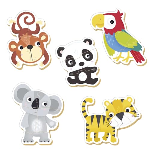 educa-19952-baby-puzzle-wildtiere-5in1-babypuzzle-ab-2-jahren image 8