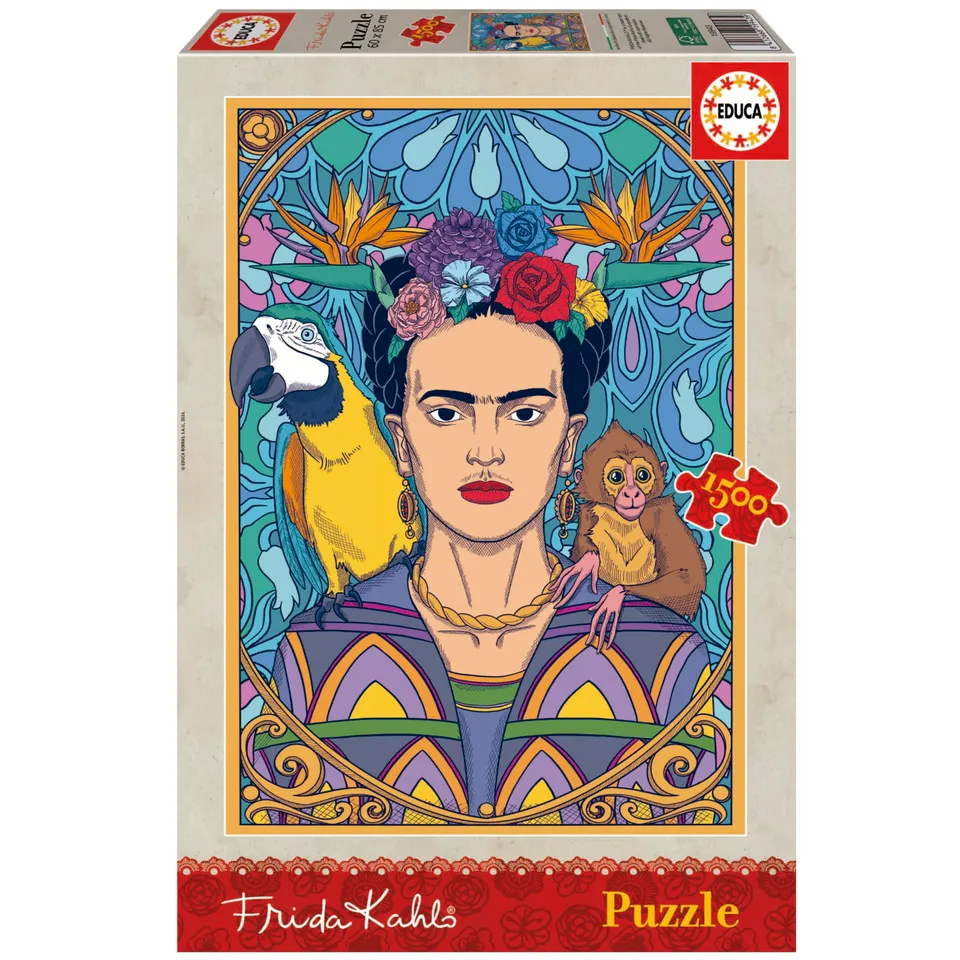 educa-frida-kahlo-19943-puzzle-1500-teile-85x60-cm image 1