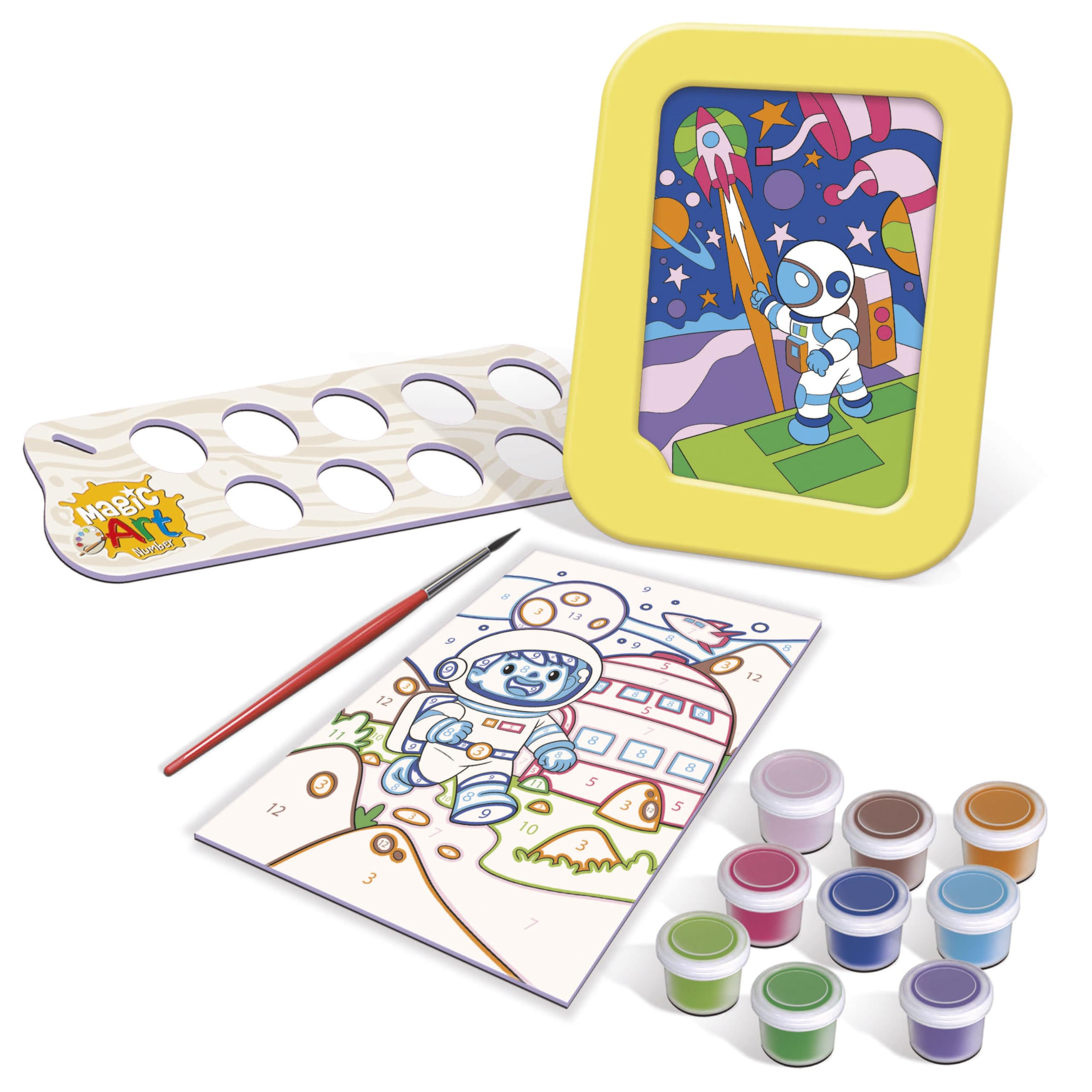 educa-magic-art-number-malen-nach-zahlen-weltraum-ab-6-j-20406 image 2