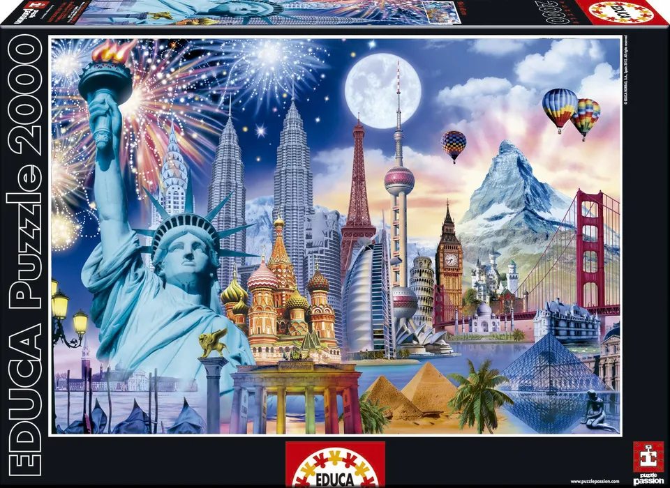 educa-15538-sehensw-rdigkeiten-der-welt-puzzle-2000-teile image 1