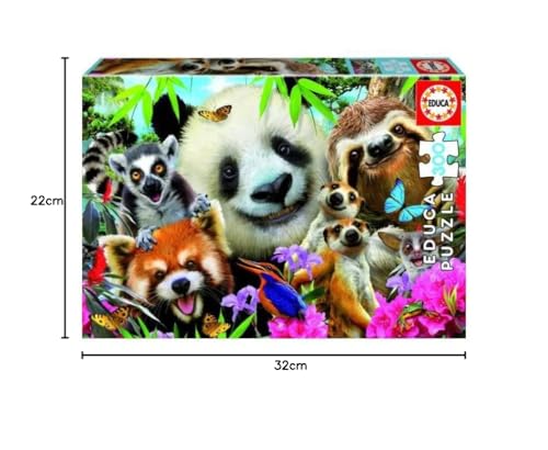 educa-tierfreunde-selfie-kinderpuzzle-300-teile-ab-6-jahren image 6