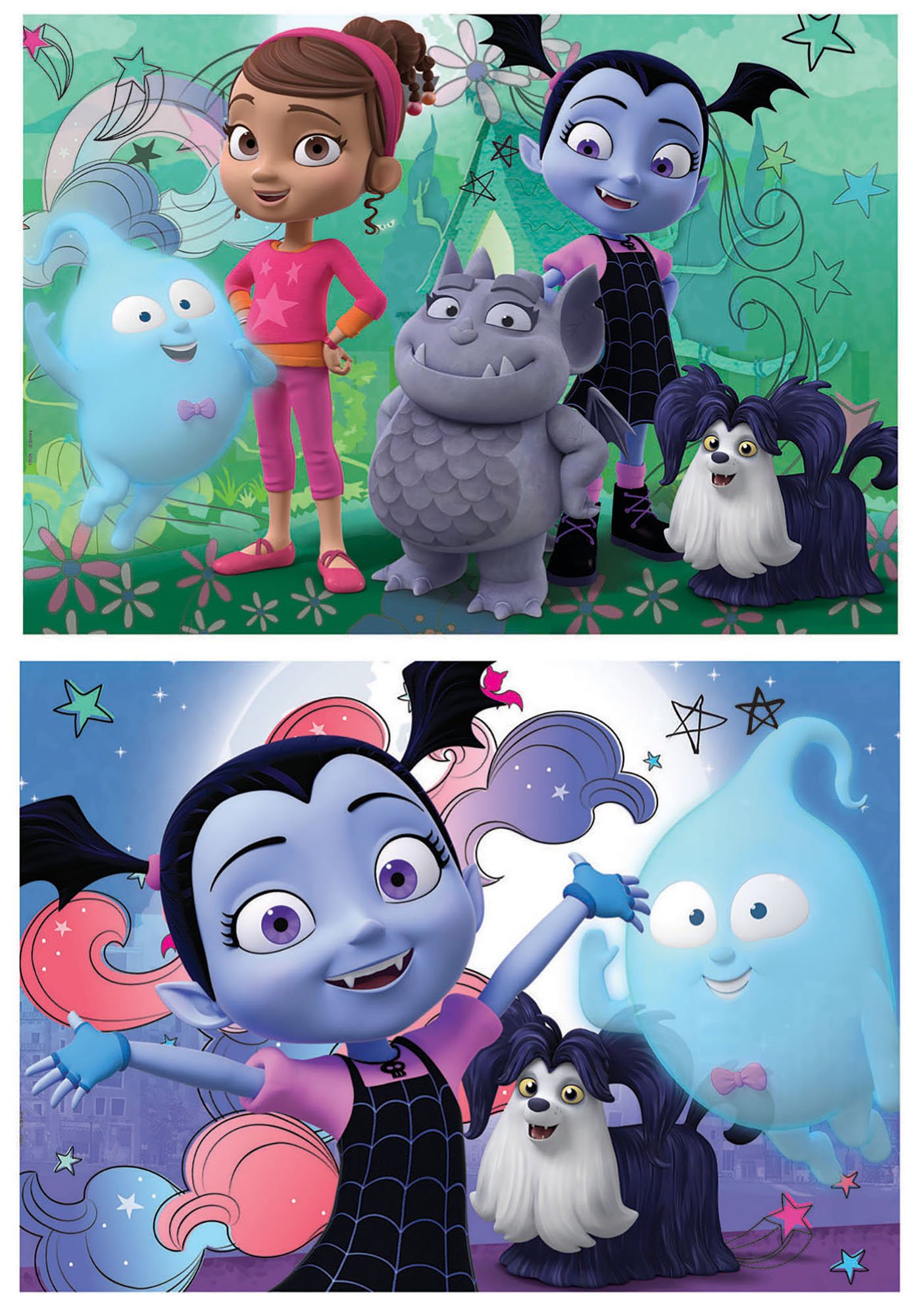 educa-vampirina-puzzle-2x20-teile-kinder-ab-3-jahre image 2