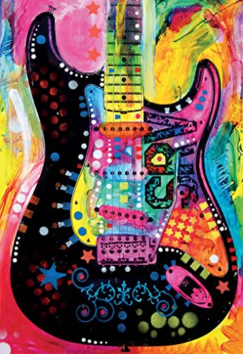 educa-17643-dean-russo-lenny-strat-puzzle-500-teile-gitarre image 6