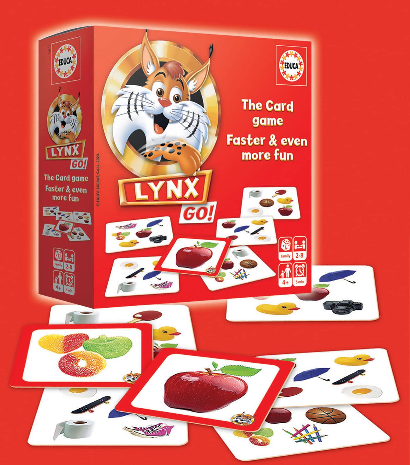 educa-18922-lynx-go-kartenspiel-f-r-kinder-ab-4-jahren image 2