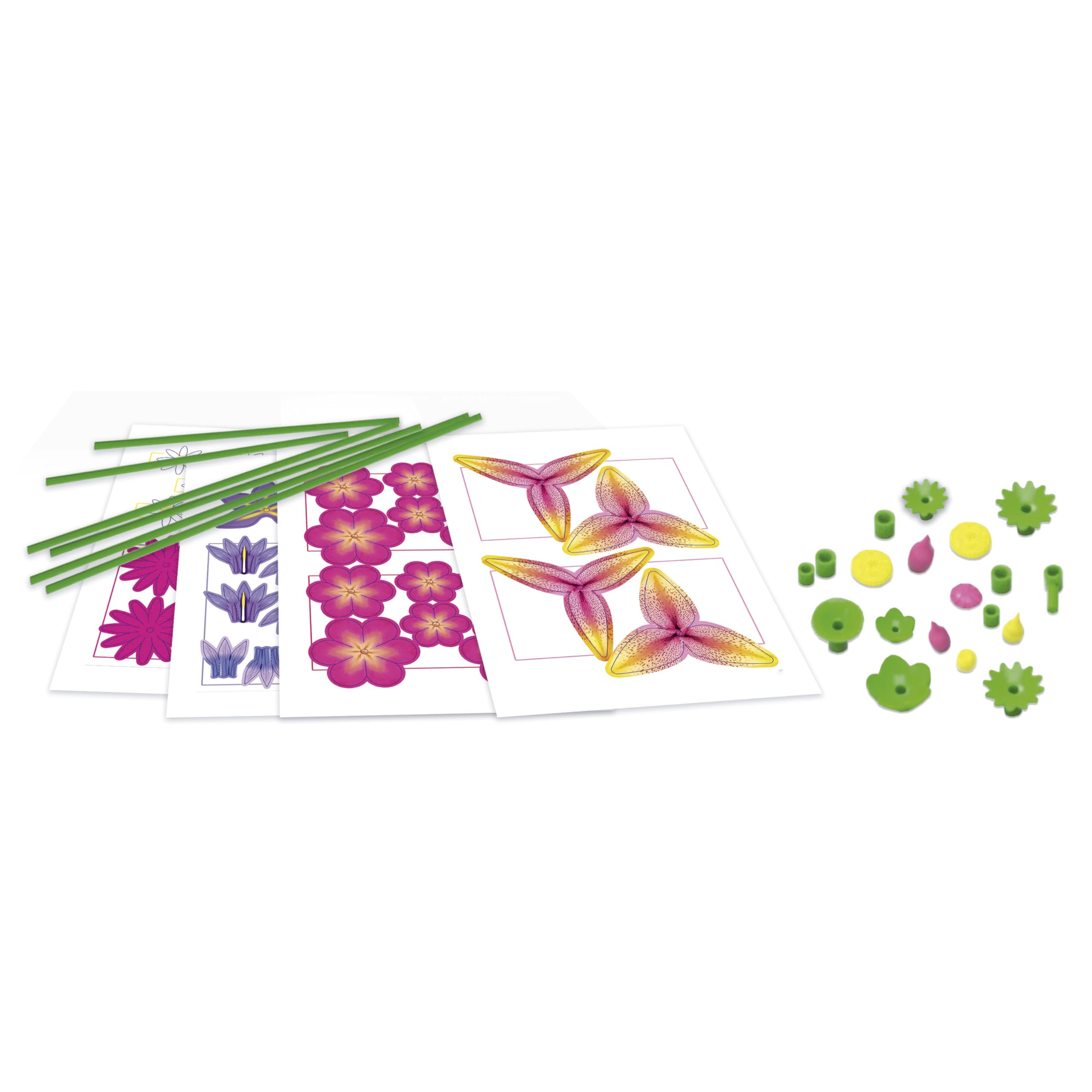 educa-floral-art-strau-wilder-blumen-bastelset-19-blumen image 4