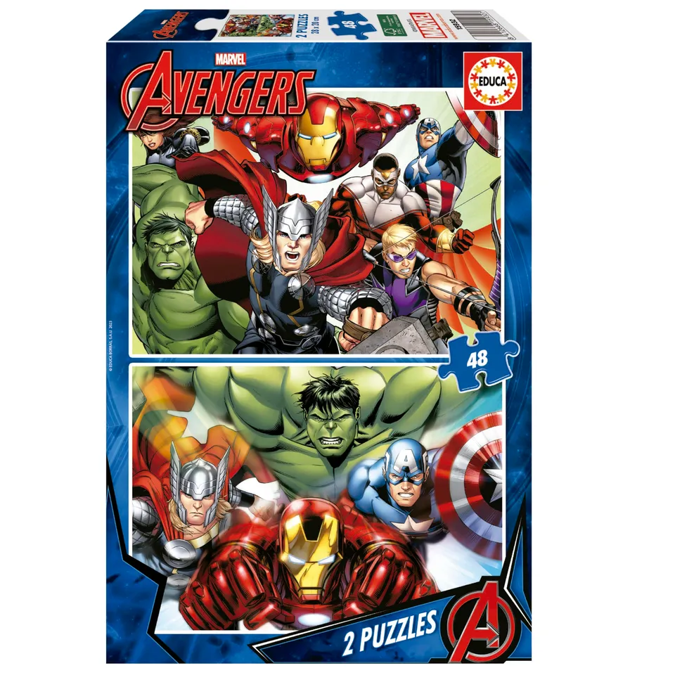 educa-avengers-kinderpuzzle-96-teile-ab-6-jahre image 1