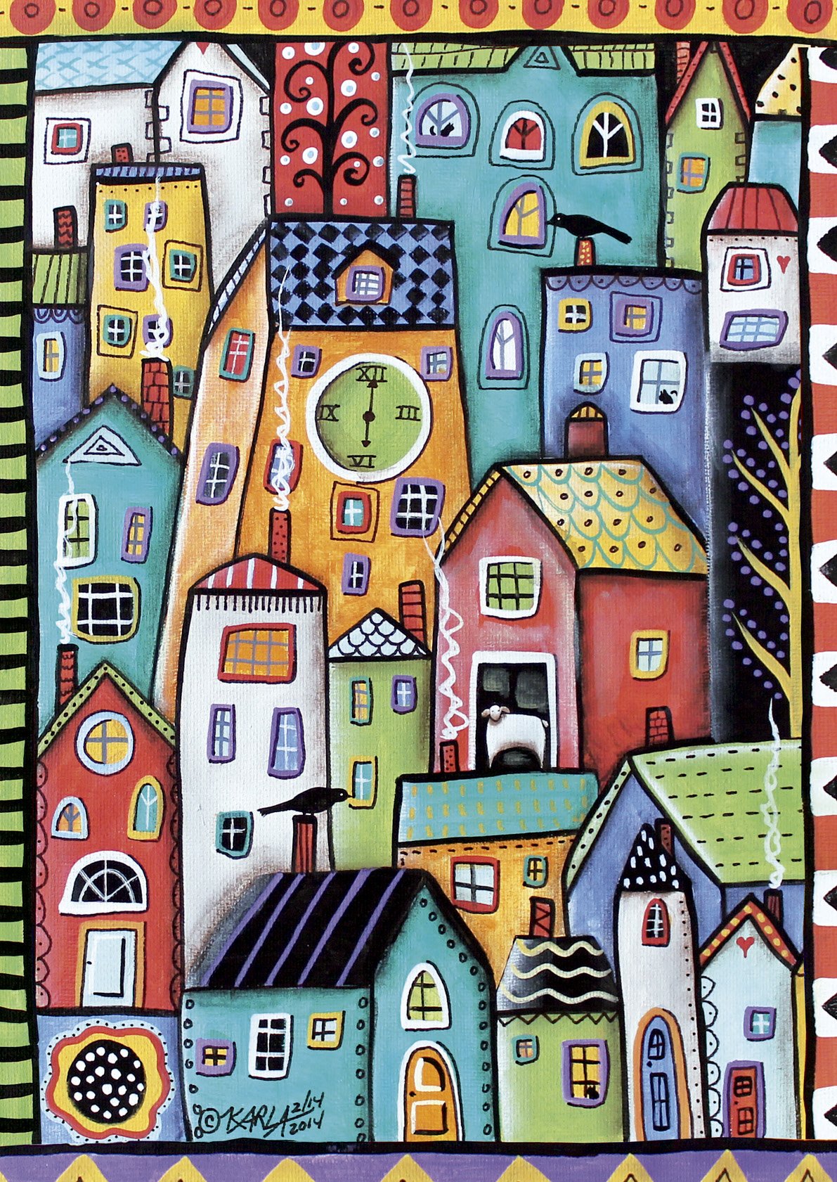 educa-karla-gerard-6-pm-puzzle-500-teile-48x34-cm image 2