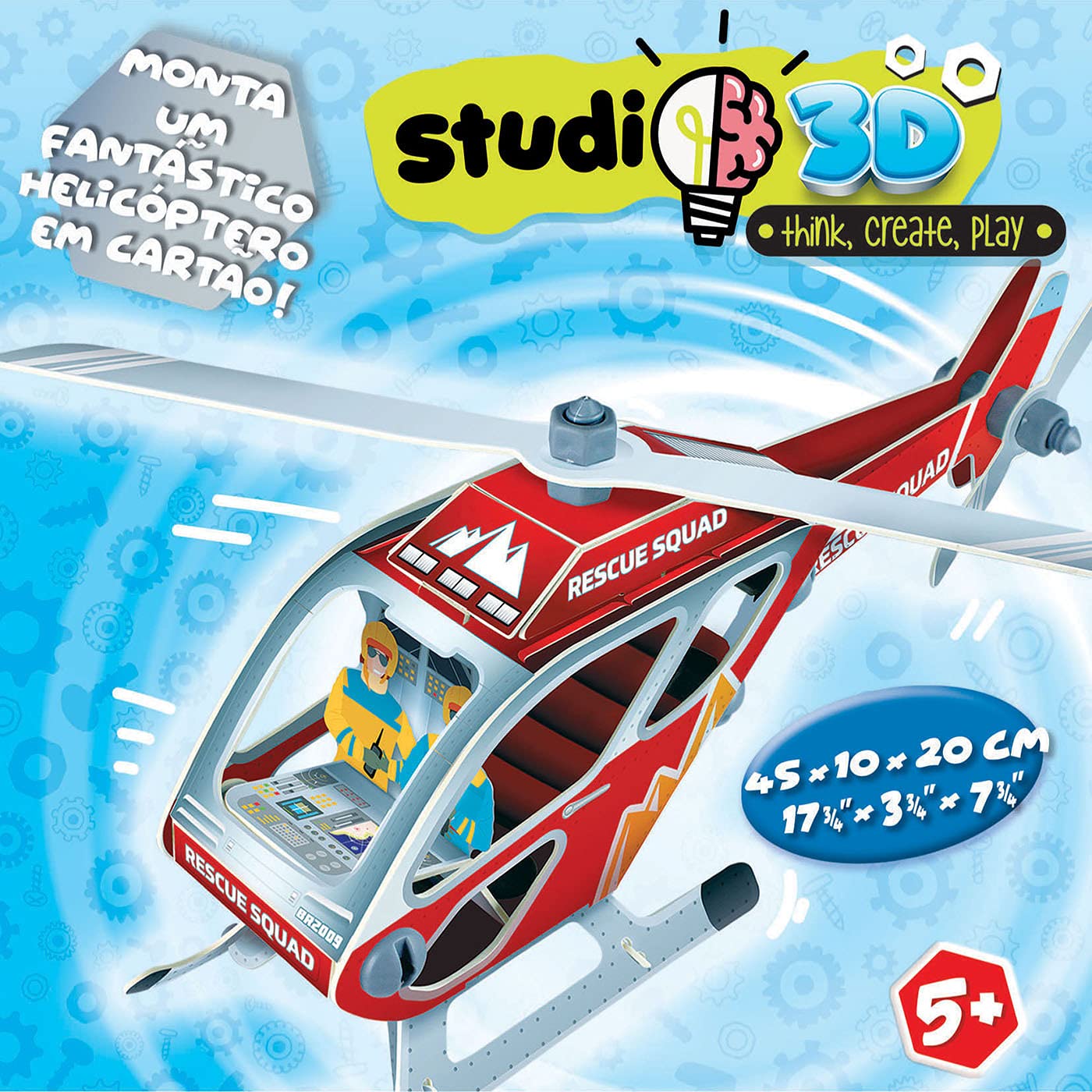 educa-studio-3d-hubschrauber-bausatz-3d-puzzle-ab-5 image 2