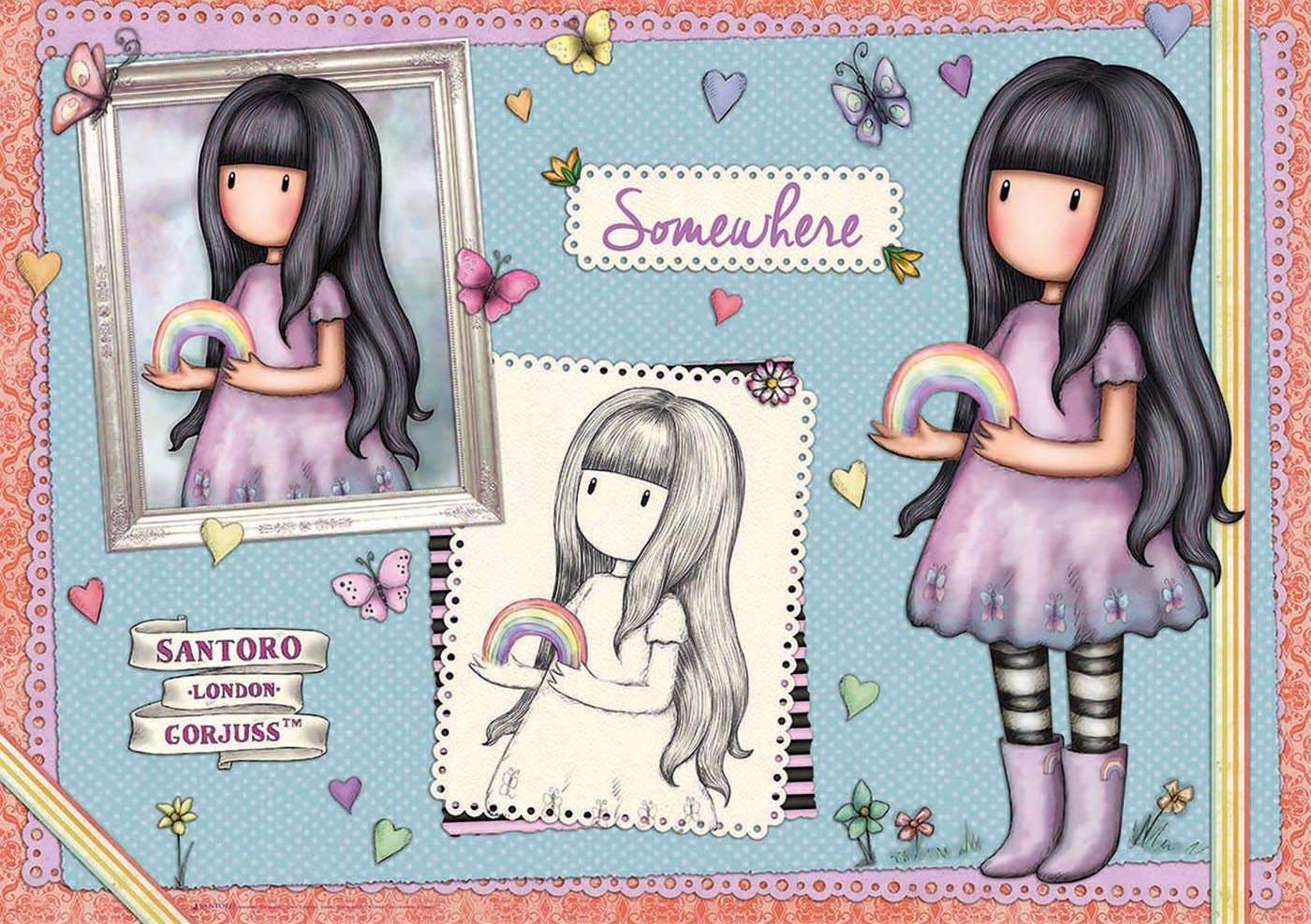 educa-santoro-gorjuss-somewhere-puzzle-1000-teile image 2
