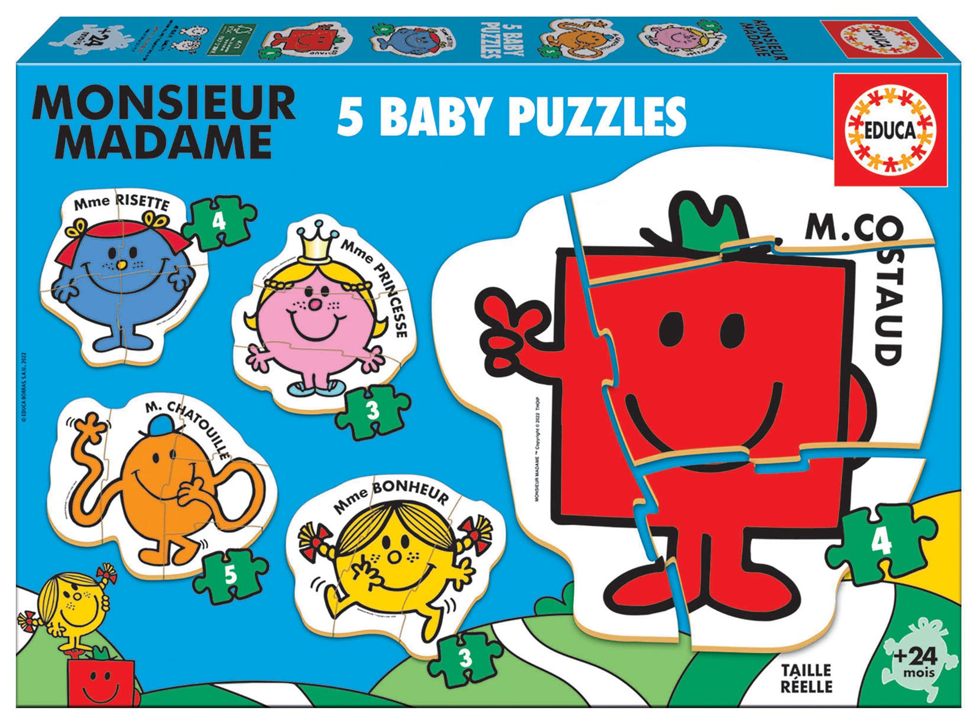 educa-monsieur-madame-5in1-baby-puzzleset-ab-2-jahren image 1