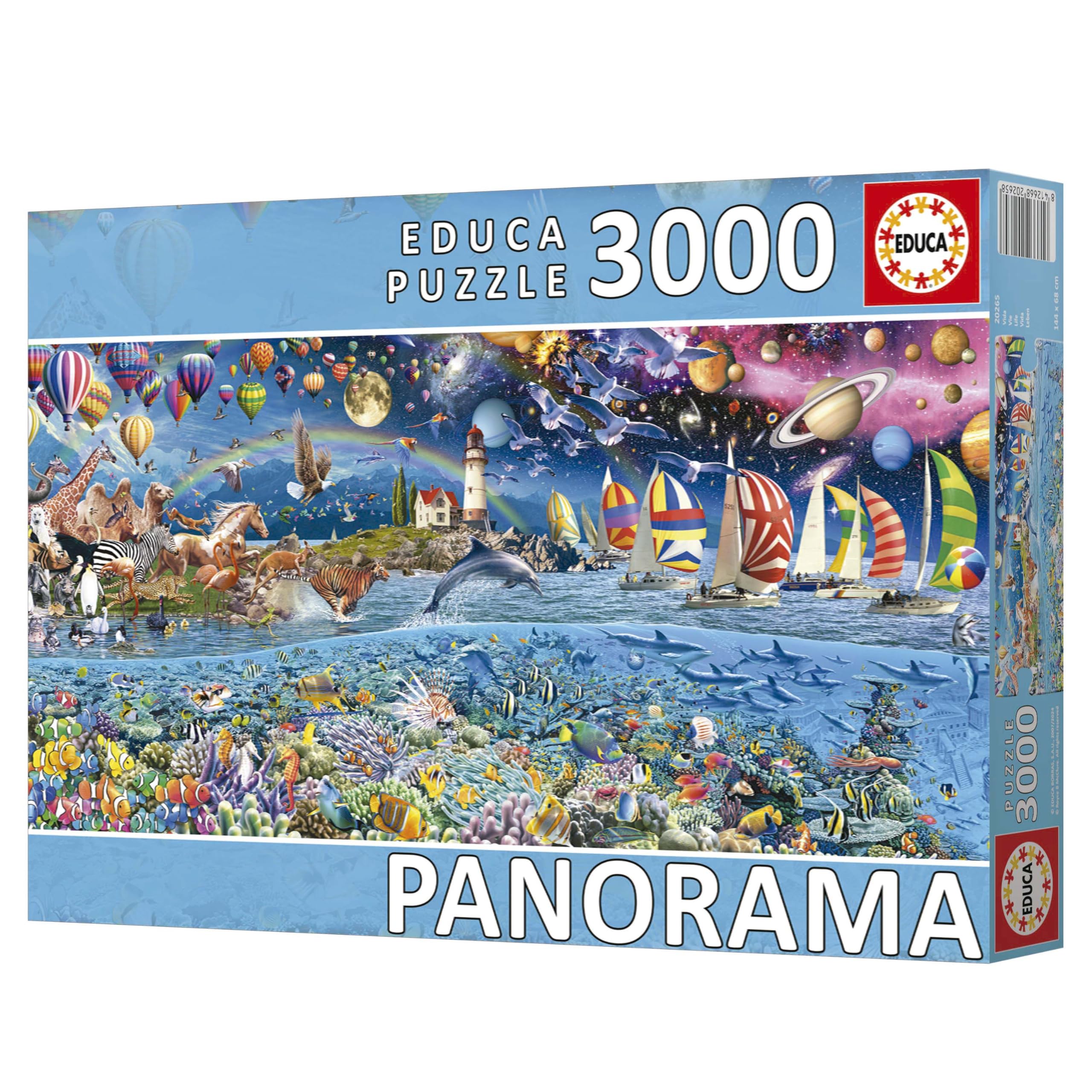 educa-3000-teile-puzzle-lebenspanorama-panorama-144x68-cm image 3