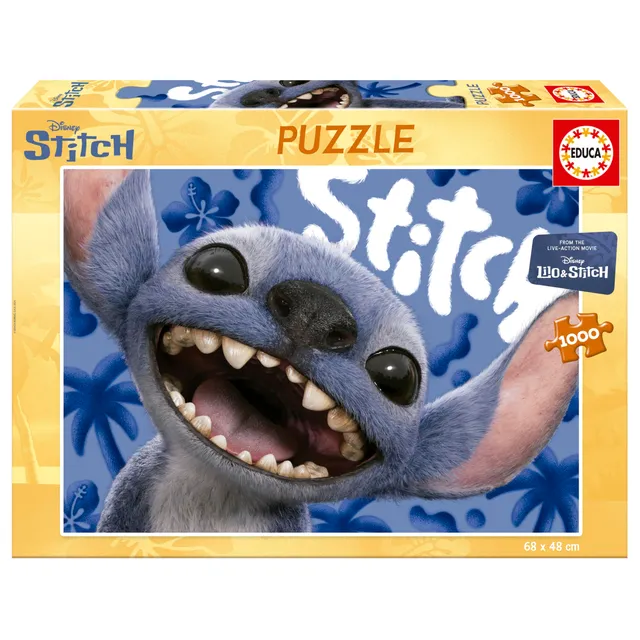 educa-lilo-stitch-puzzle-1000-teile-68x48-cm-ab-14-mit-kleber image 1