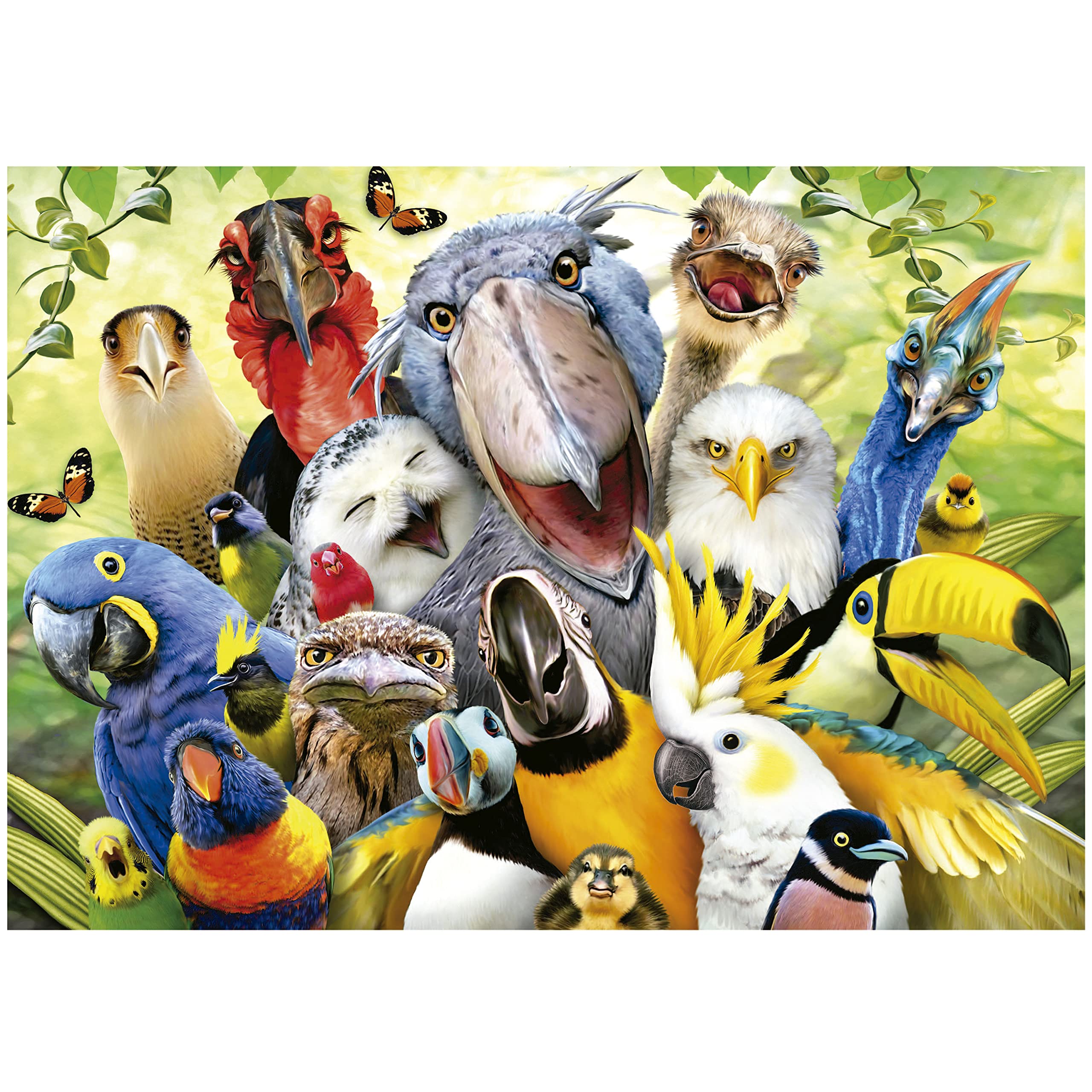 educa-bunte-v-gel-puzzle-500-teile-selfies-papagei-ab-11-j image 2