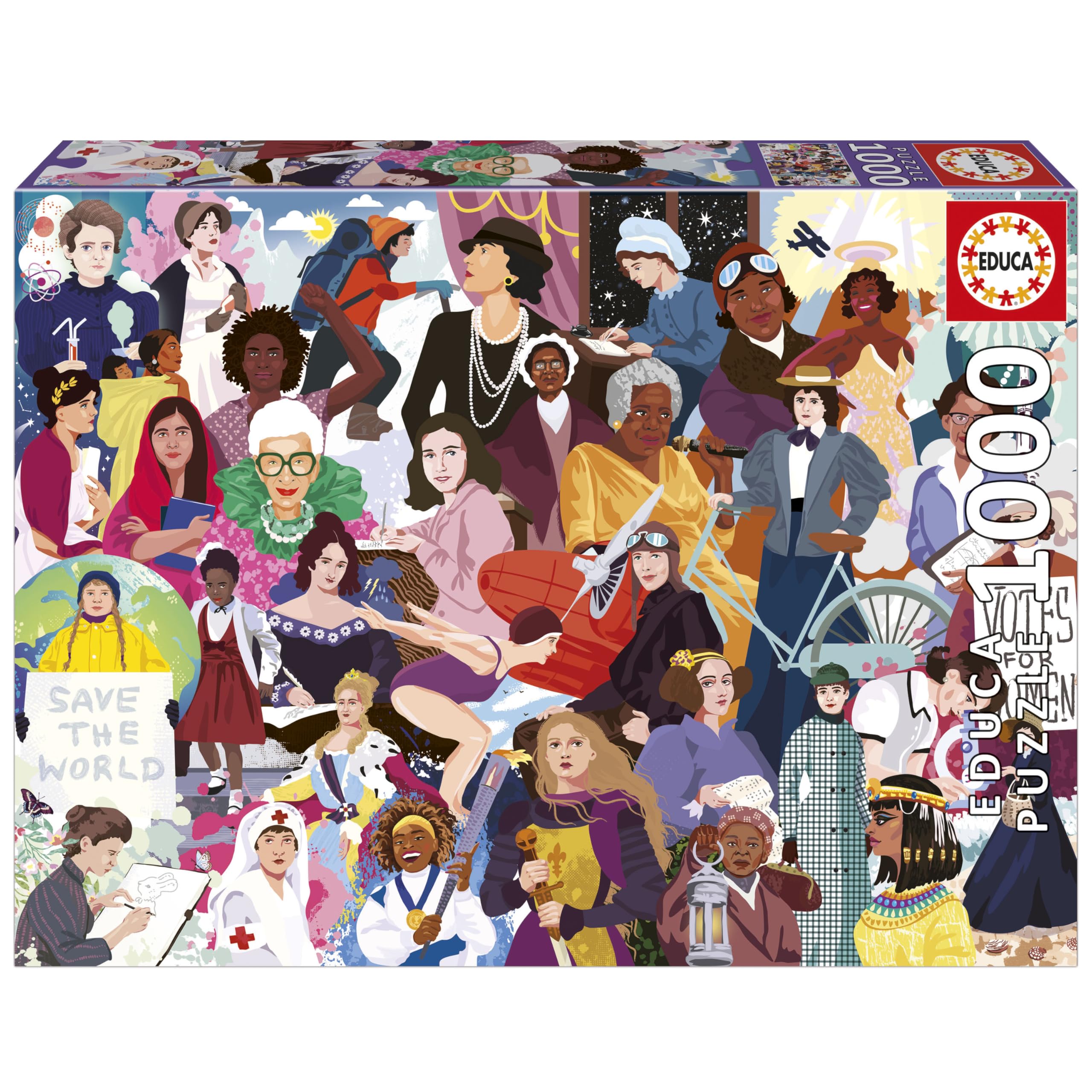 educa-20229-blumenelefant-1000-teile-puzzle-68x48-cm image 6