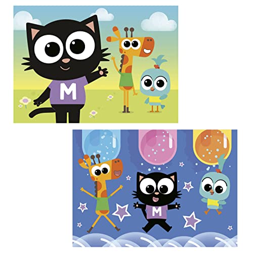 educa-milo-kinderpuzzle-2x20-teile-kater-milo-ab-3-jahren image 6