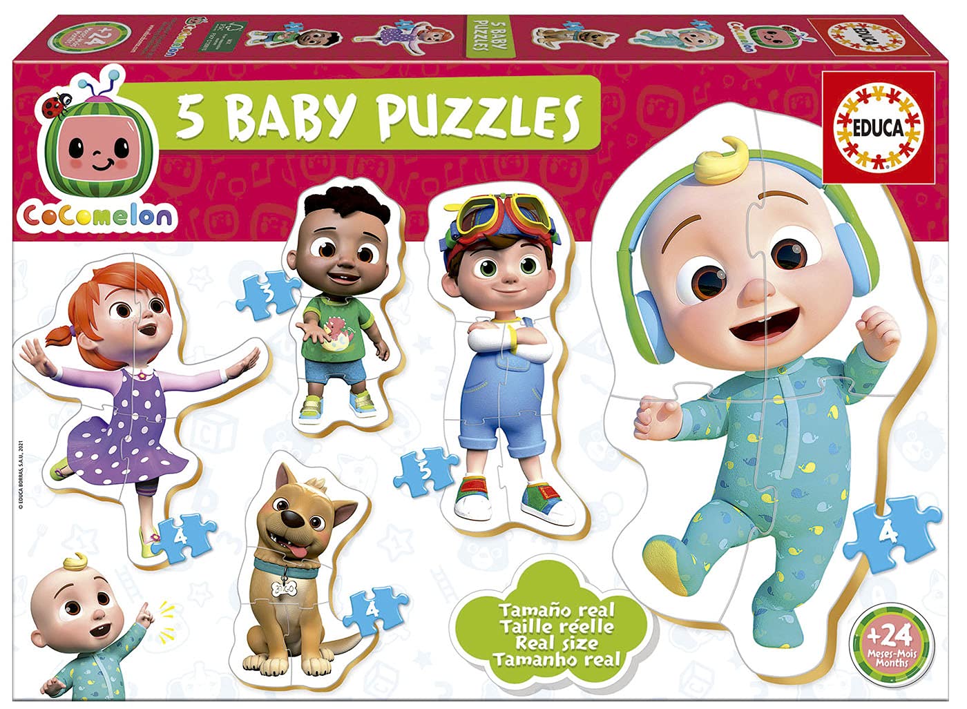 educa-cocomelon-19139-babypuzzle-3-5-teile-ab-24-monate image 1