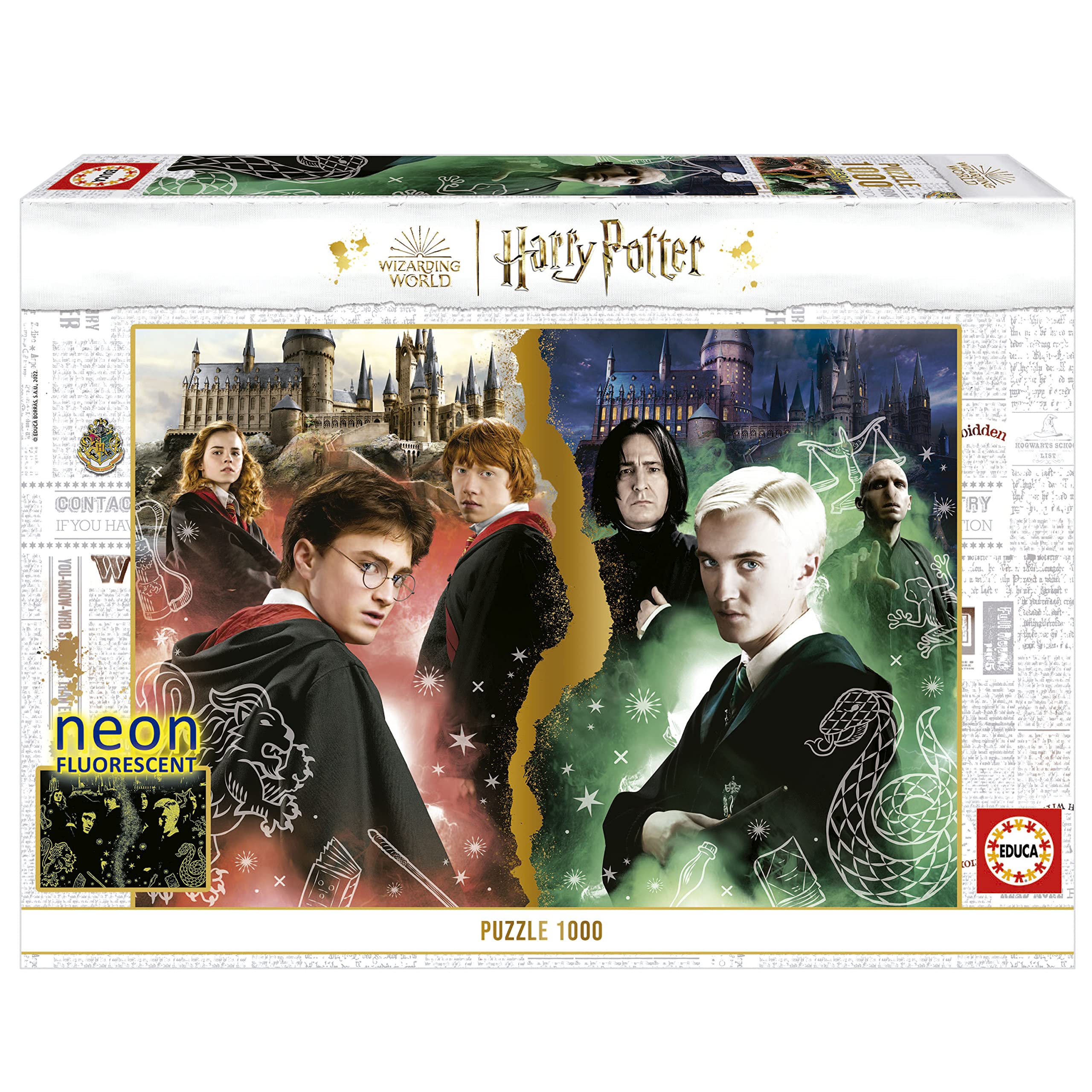 educa-19489-harry-potter-neon-puzzle-1000-teile image 1