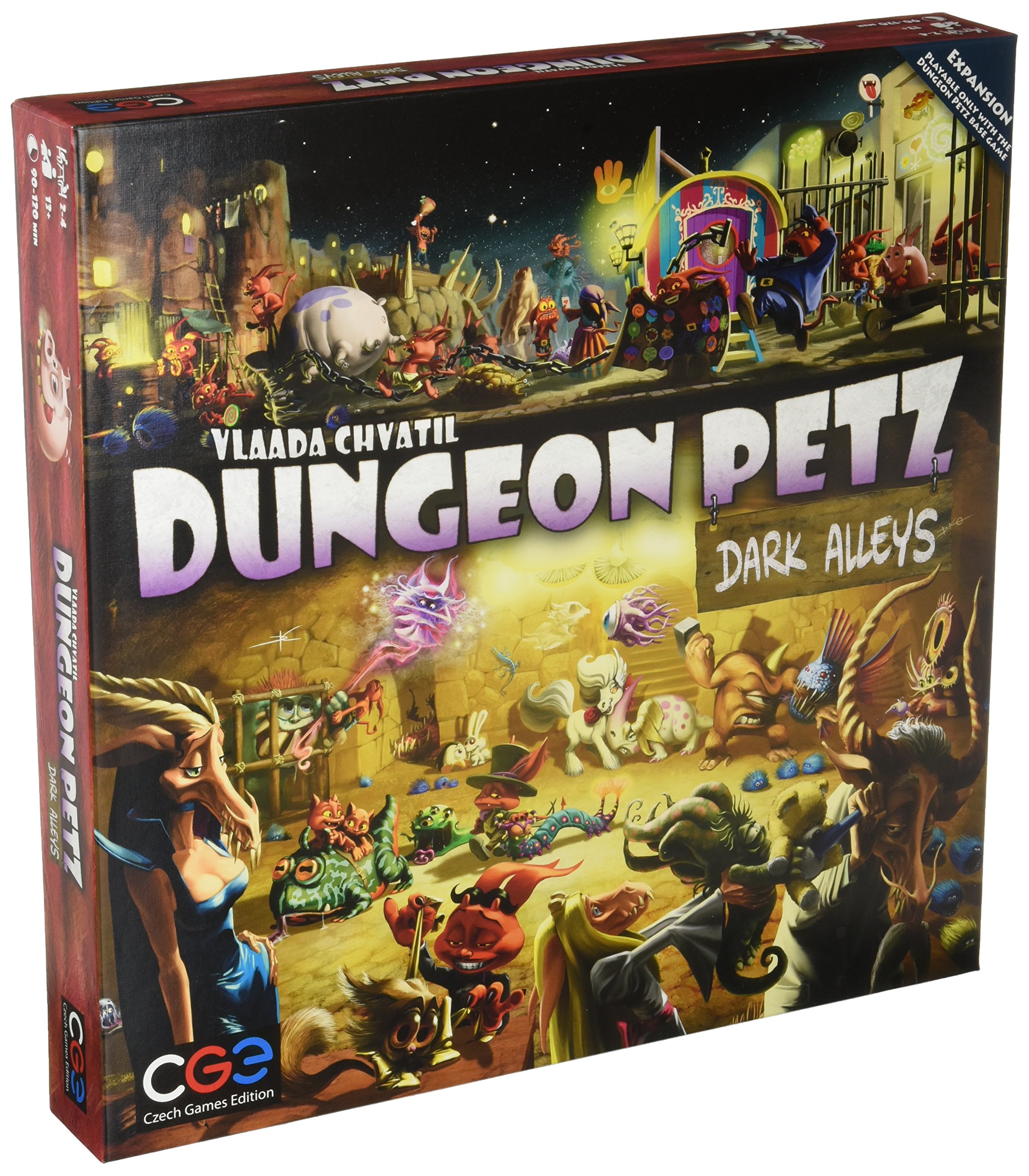 cge-dungeon-petz-dark-alleys-brettspiel-erweiterung-en image 1