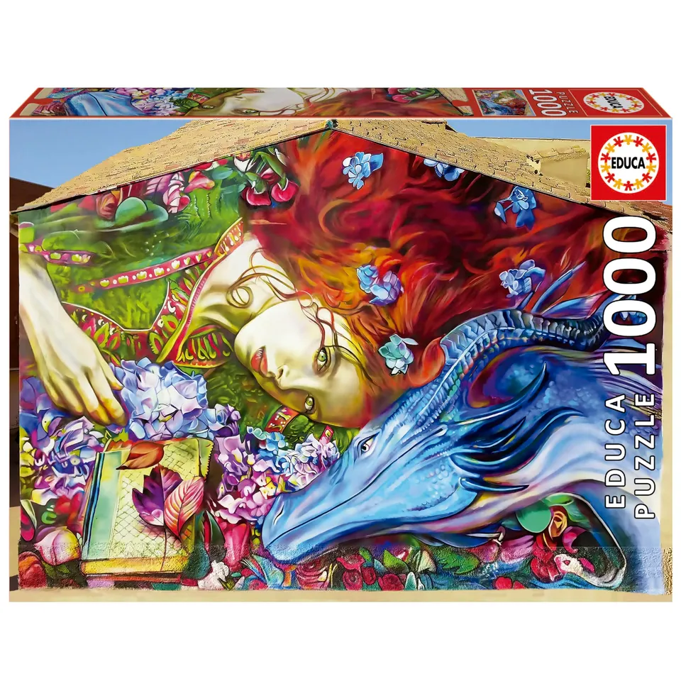 educa-sant-jordi-19926-1000-teile-puzzle-mit-kleber-68x48-cm image 1