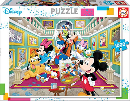 educa-17695-mickeys-kunstgalerie-puzzle-1000-teile image 4