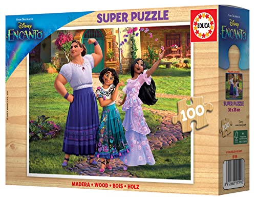 educa-disney-encanto-holzpuzzle-100-teile-mirabel-kinder-ab-6-jahren image 6