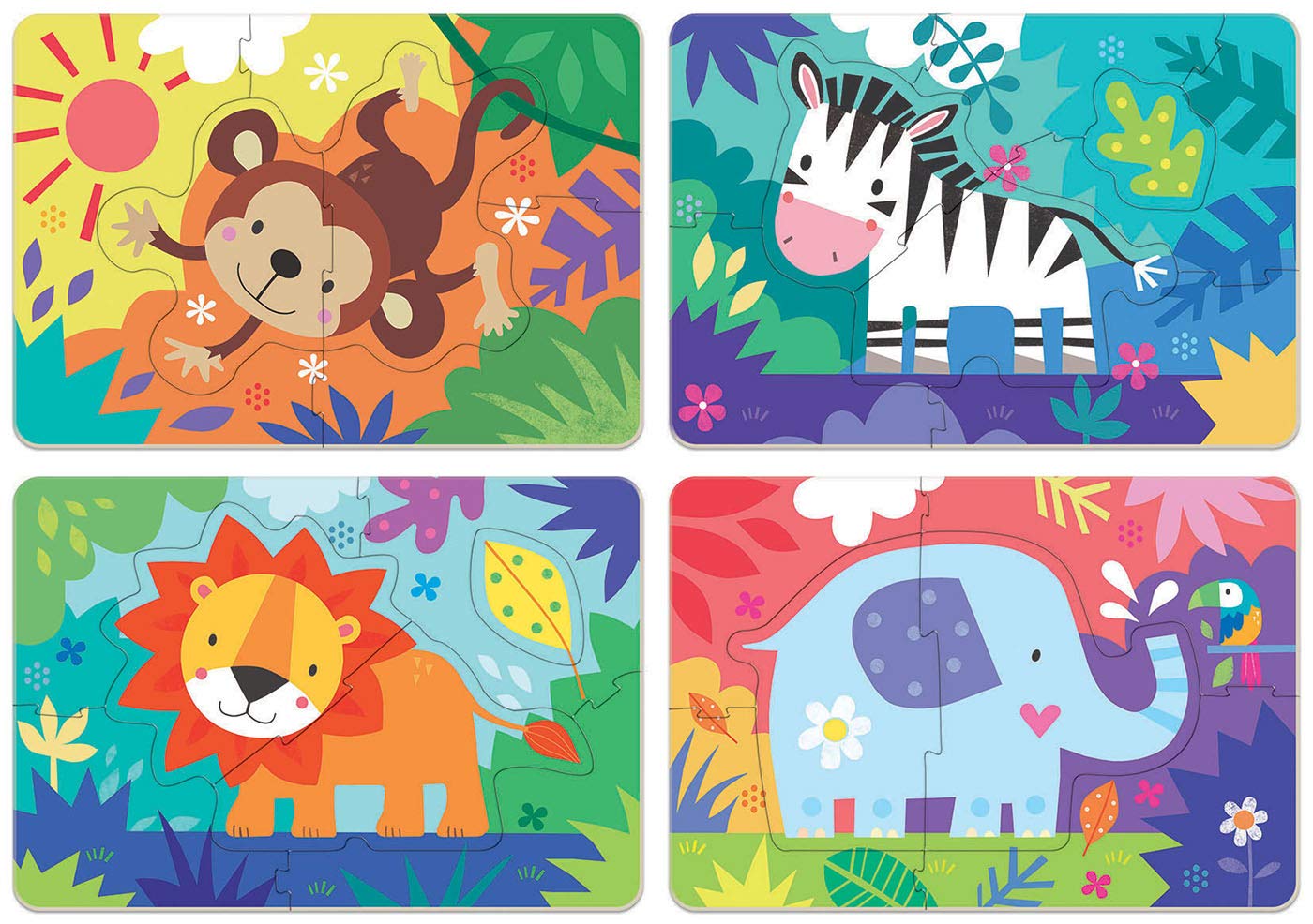 educa-baby-dschungeltiere-puzzle-5in1-ab-2-jahren image 3